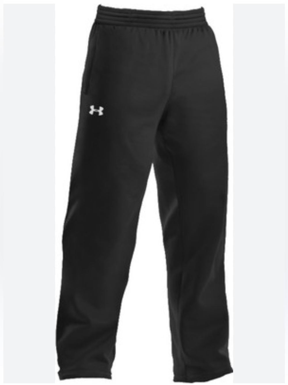 UNDER ARMOR Black Fleece Loose Fit Sweatpants